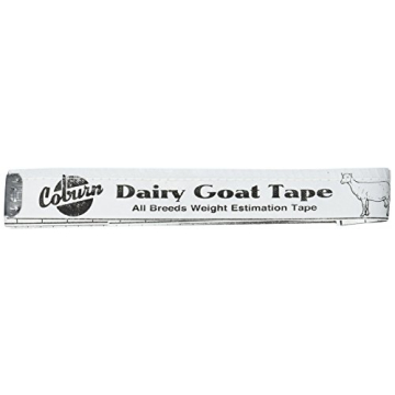 Coburn 54" Dairy Goat Weigh Tape for Accurate Weight Tracking