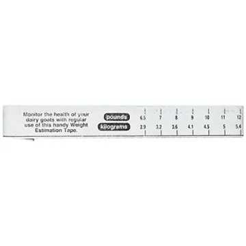 Coburn Dairy Goat Weigh Tape Measure is Accurate & Easy