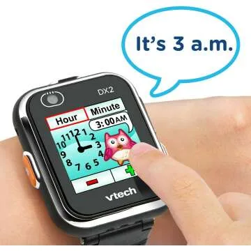 VTech KidiZoom Smartwatch DX2 for Kids Black
