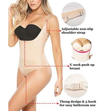 Best SHAPERX Women Shapewear for Comfortable Tummy Control