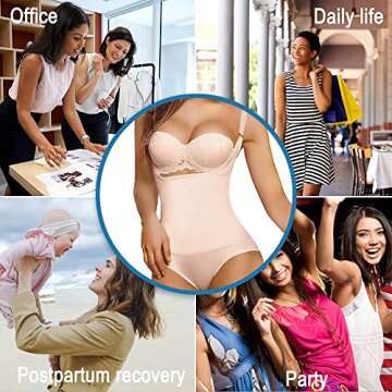 Best SHAPERX Women Shapewear for Comfortable Tummy Control