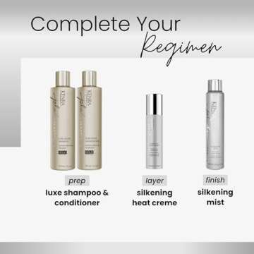 Kenra Platinum Silkening Mist 50% | Brilliant Shine Spray | Smooths Flyaways, Detangles and Tames Frizz | Humidity Protection | All Hair Types | 5.3 oz (2-Pack)