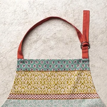 Maison d'Hermine 100% Cotton Adjustable Apron with Pockets