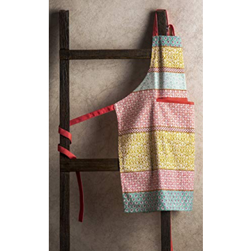 Maison d'Hermine 100% Cotton Adjustable Apron with Pockets