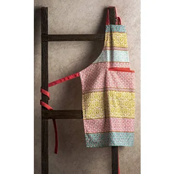 Maison d'Hermine 100% Cotton Adjustable Apron with Pockets