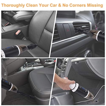 Portable Handheld Cordless Vacuum with 8000Pa Power