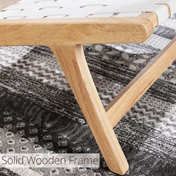 Stylish LUE BONA Faux Leather Accent Chair for All Spaces