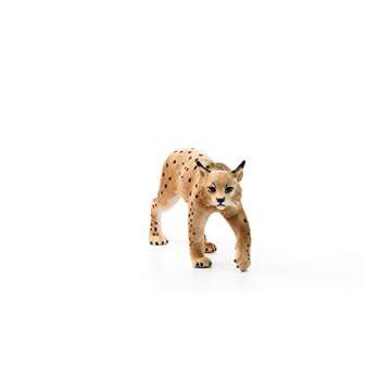 Schleich Wild Life Lynx Toy Figurine - Realistic North American Wildlife