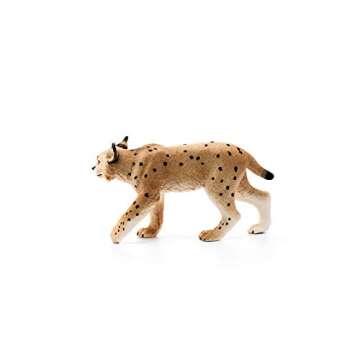 Schleich Wild Life Lynx Toy | Realistic Animal Figurine