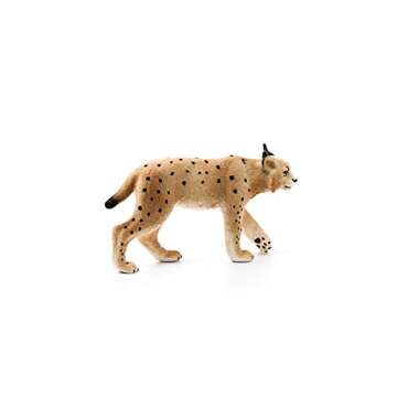 Schleich Wild Life Lynx Toy | Realistic Animal Figurine