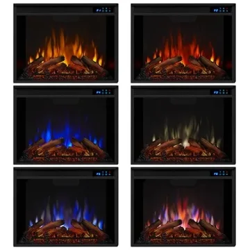 Marlowe 70” Electric Fireplace TV Stand for TVs