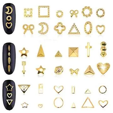 Beuniar Nail Studs Set for Creative Nail Art Decorations