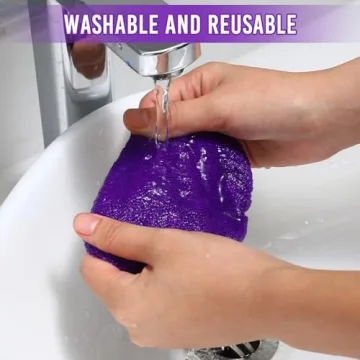 Baderke Car Window Cleaner Kit with Microfiber Bonnets