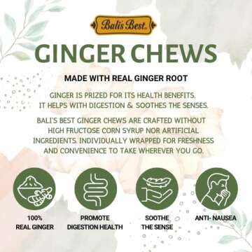 Bali's Best Ginger Chews - Tropical Mango (1lb)
