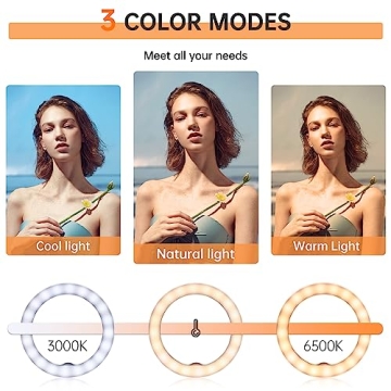 Ulanzi Selfie Ring Light Clip-on LED Phone Light Portable
