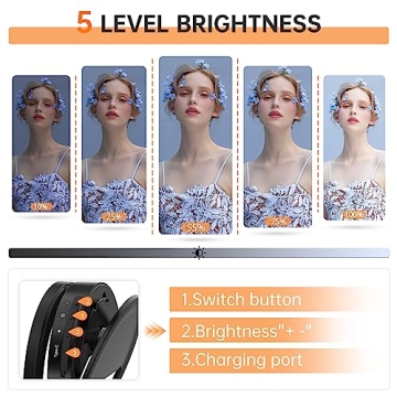 Ulanzi Selfie Ring Light Clip-on LED Phone Light Portable