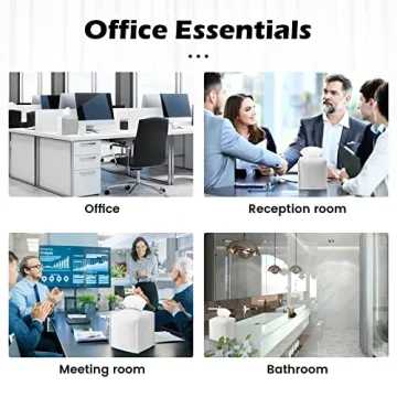 Stylish PU Leather Tissue Box Cover - 2 Pack for Home Decor