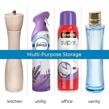 iDesign Expandable Multi-Level Spice Rack for Kitchen