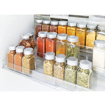 iDesign Expandable Multi-Level Spice Rack for Kitchen