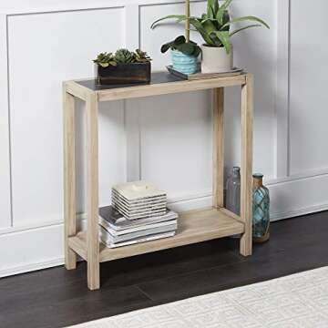 Stylish SiLVERWOOD Console Table - Perfect for Small Spaces