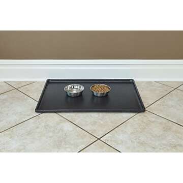 MidWest Homes for Pets Replacement Pan for 42' Long MidWest Dog Crate,Black