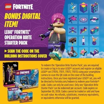LEGO Fortnite Battle Bus Building Set - Creative Fun for Kids