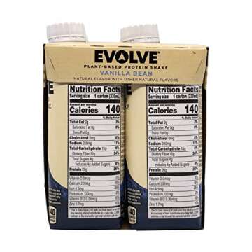 EVOLVE Ideal Vanilla Protein Shake 4Pk, 11 FZ
