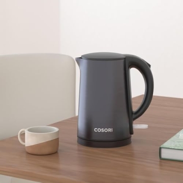 COSORI Electric Kettle | Stainless Steel, Fast Boil, Safe