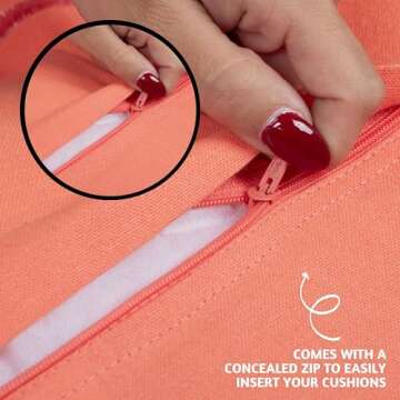 Folkulture Easter Throw Pillow Covers - Set of 2 Boho