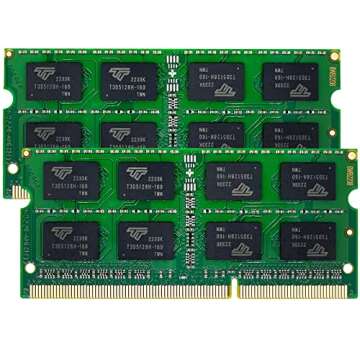 Timetec 16GB KIT(2x8GB) DDR3L/DDR3 1600MHz(DDR3L-1600) PC3L-12800 Non-ECC Unbuffered 1.35V/1.5V CL11...