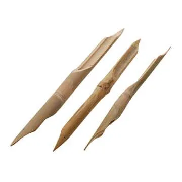 Handcrafted Bamboo Sketching Pens Set for Artists