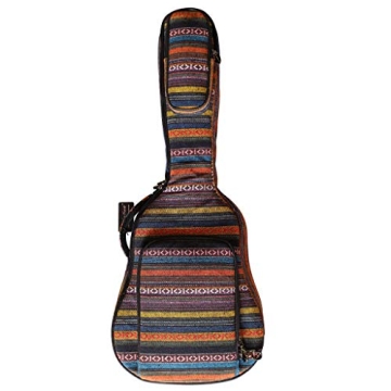 MUSIC FIRST Original Design 0.9" Thick Padded Country Style Guitar Case, 36" Soft Guitar Bag