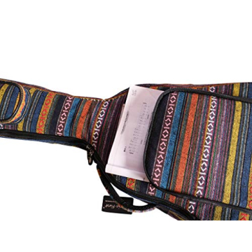 MUSIC FIRST 36 Inch Soft Guitar Case - Stylish & Comfortable Protection