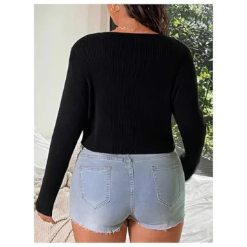 Stylish Cropped Cardigan for Women - Floerns Collection