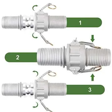 Camlock Fittings Type C&E Kit for Easy Fluid Transfer