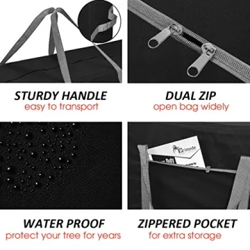 Durable Primode Christmas Tree Storage Bag for 7.5 Ft Trees