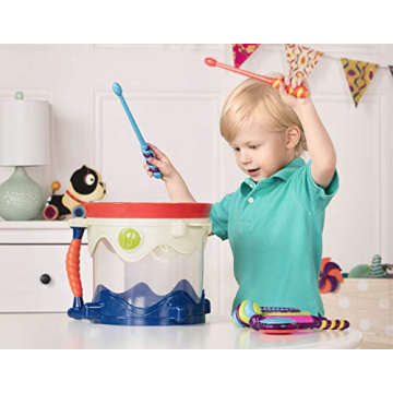 B. toys Musical Drum - 7 Instruments for Kids 18 Months +