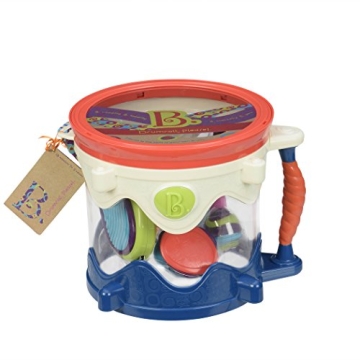 B. toys Musical Drum - 7 Instruments for Kids 18 Months +