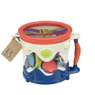 B. toys Musical Drum - 7 Instruments for Kids 18 Months +