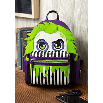 Loungefly Beetlejuice Mini Backpack Standard