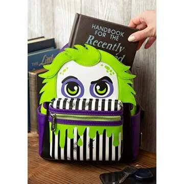 Loungefly Beetlejuice Mini Backpack Standard