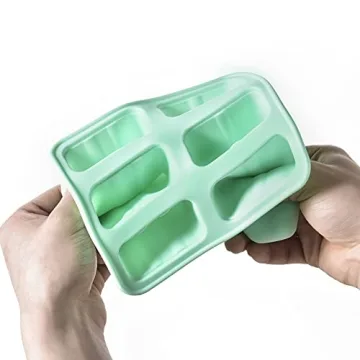 BPA Free Silicone Popsicle Molds 6 Piece Reusable Set