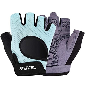 ATERCEL Weight Lifting Gloves Full Palm Protection, Workout Gloves for Gym, Cycling, Exercise, Breat...