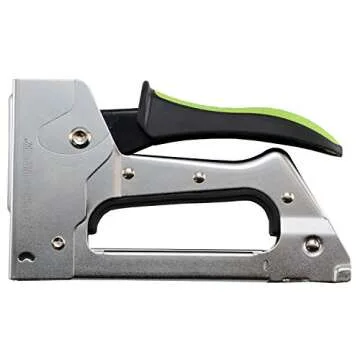 Surebonder Light Duty Staple Gun, Jam Resistant - Easy Drop-in Loading, Less Force Needed - For Household Repairs, Craft Projects - TOOL ONLY (5580)