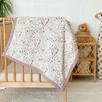 Mouliss Personalized Baby Blanket | Handmade Organic Cotton Gift