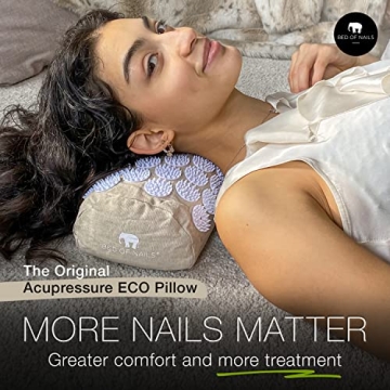 BED OF NAILS Acupressure Pillow for Stress Relief