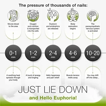 BED OF NAILS Acupressure Pillow for Stress Relief