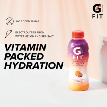 Gatorade Fit Variety Pack - 12 Bottles of Healthy Hydration