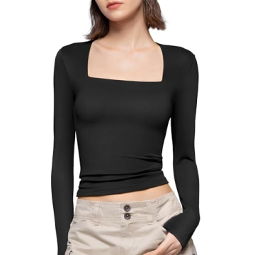 PUMIEY Long Sleeve Shirt - Chic Comfort for Women