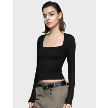 PUMIEY Long Sleeve Shirt - Chic Comfort for Women